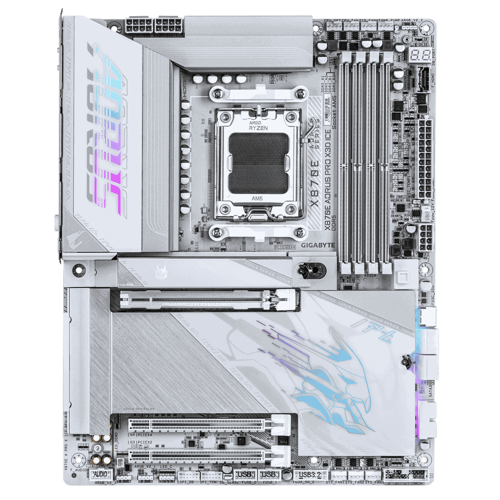 Mainboard Gigabyte X870E AORUS PRO X3D ICE DDR5