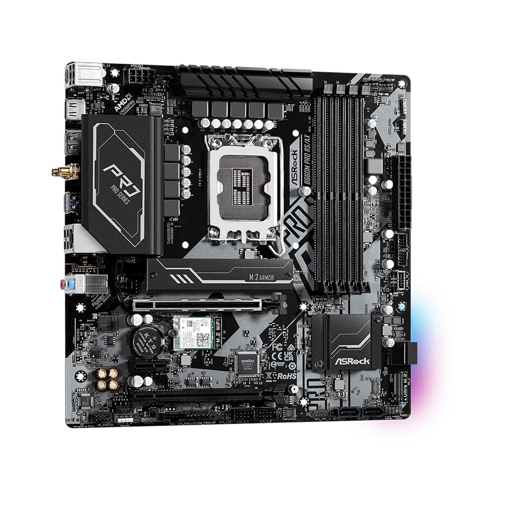 Mainboard PC ASRock B660M Pro RS/AX