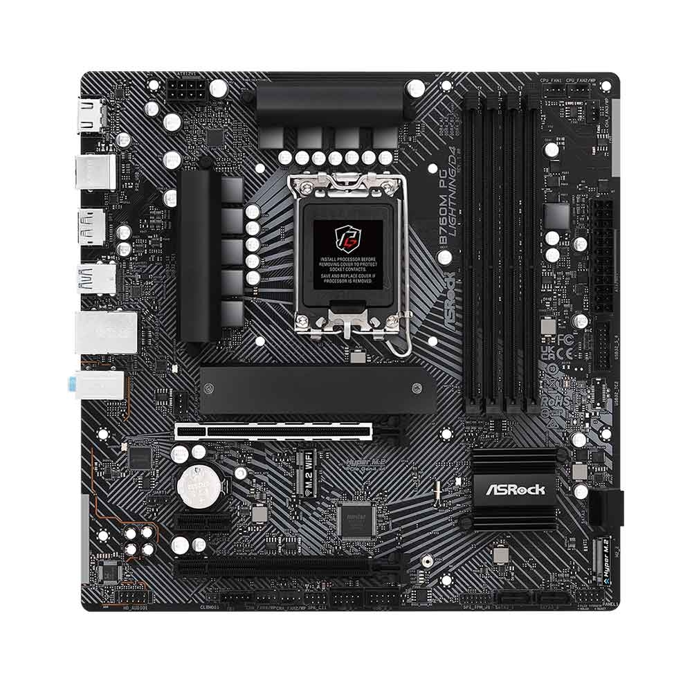 Mainboard PC ASRock B760M PG Lightning/D4