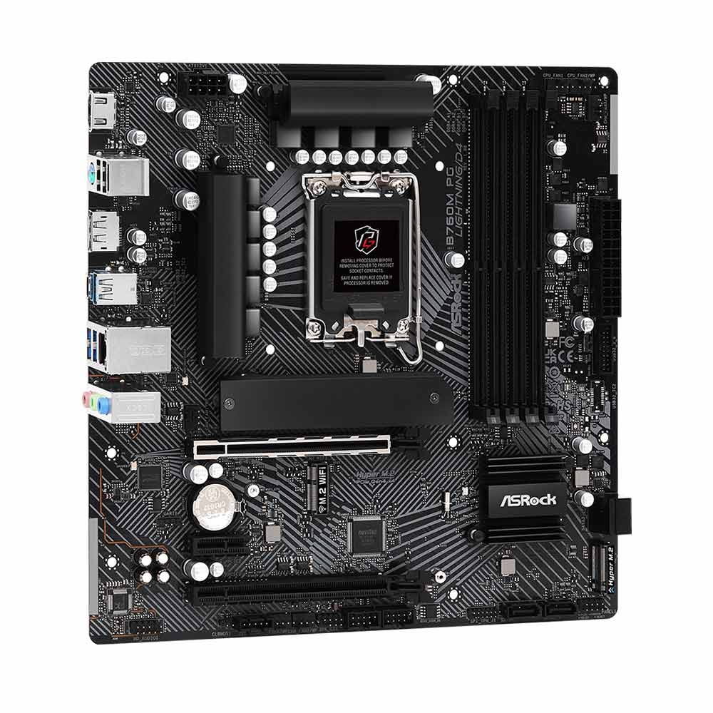 Mainboard PC ASRock B760M PG Lightning/D4