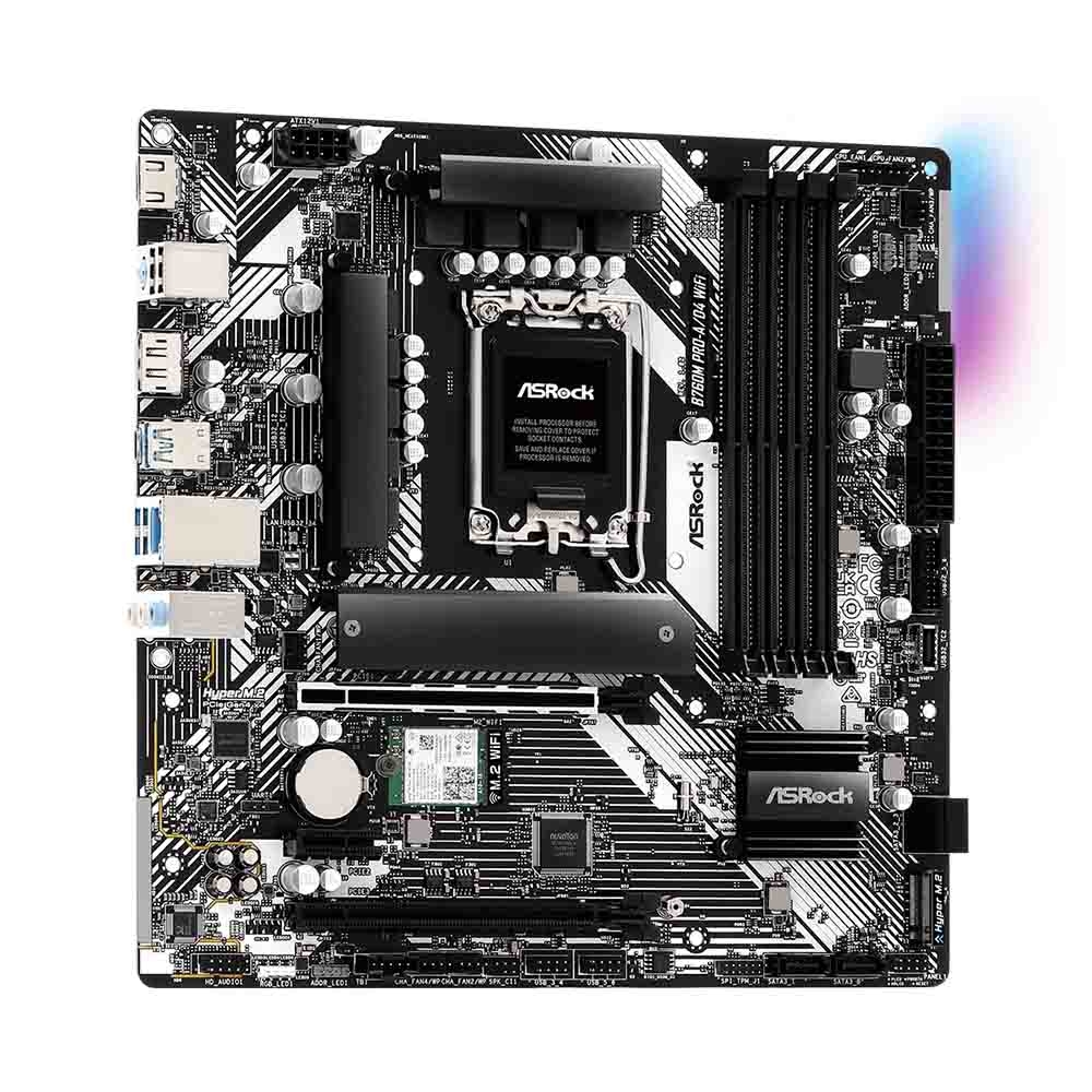 Mainboard PC ASRock B760M Pro-A/D4 WiFi