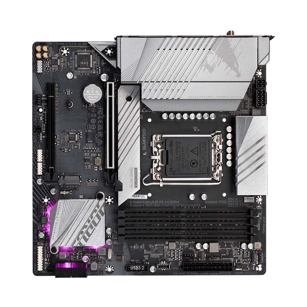 Mainboard PC Gigabyte B760M AORUS ELITE AX DDR4