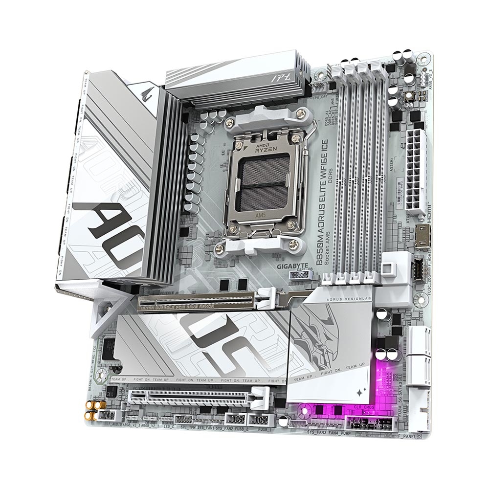 Mainboard Gigabyte B850M AORUS ELITE WIFI6E ICE DDR5