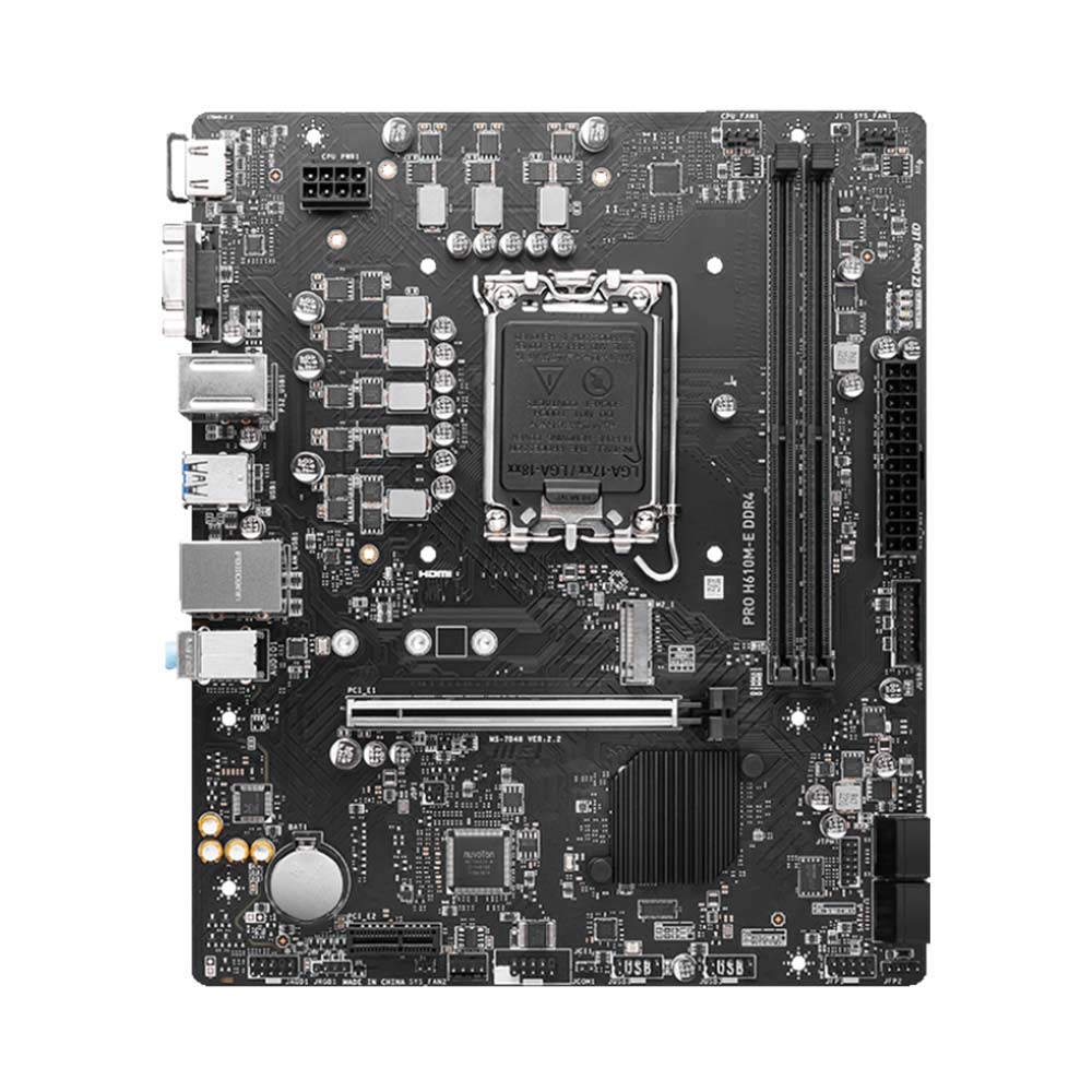Mainboard MSI PRO H610M-E DDR4
