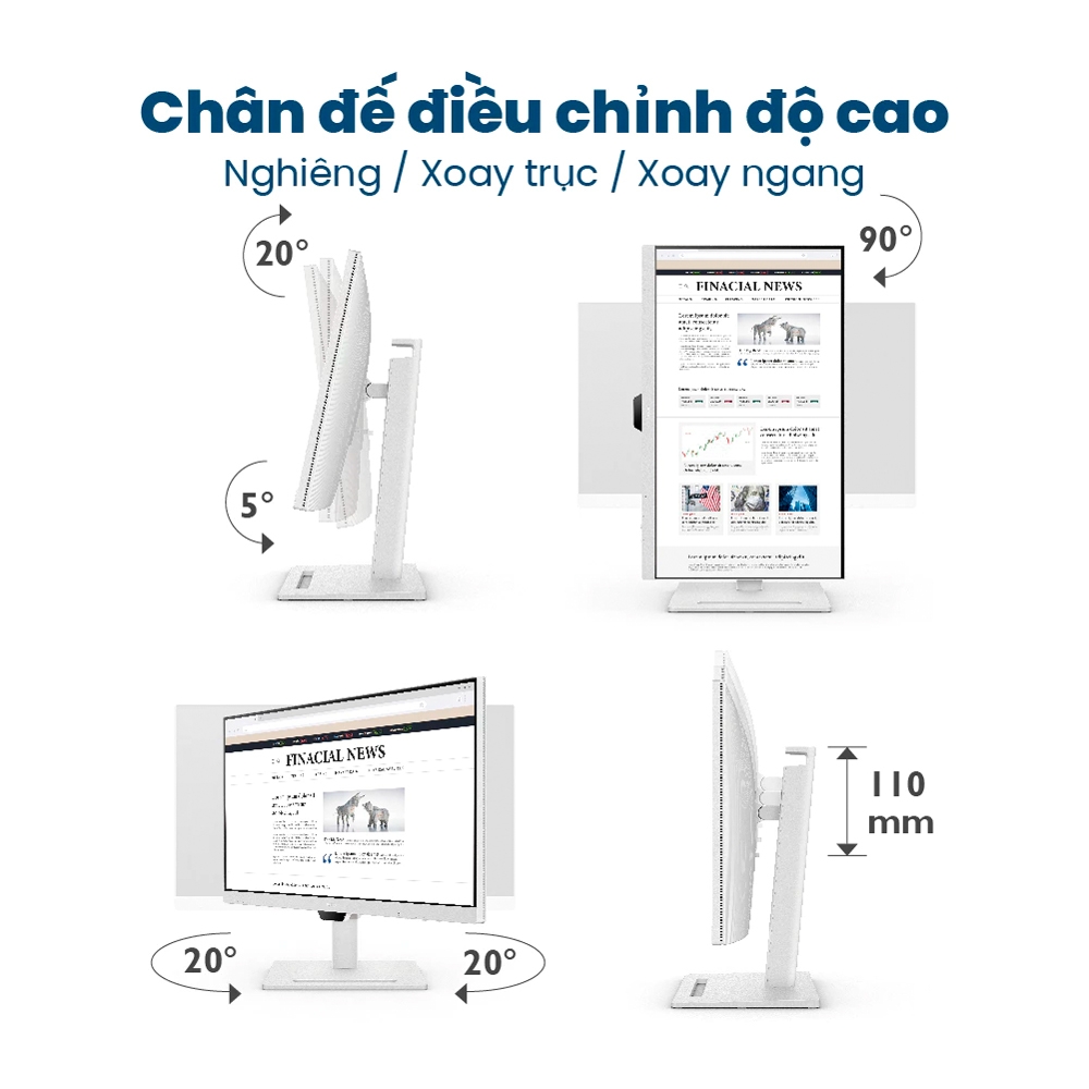 Màn hình 2K BenQ GW2790QT IPS 27 Inch QHD 75Hz USB-C Hub