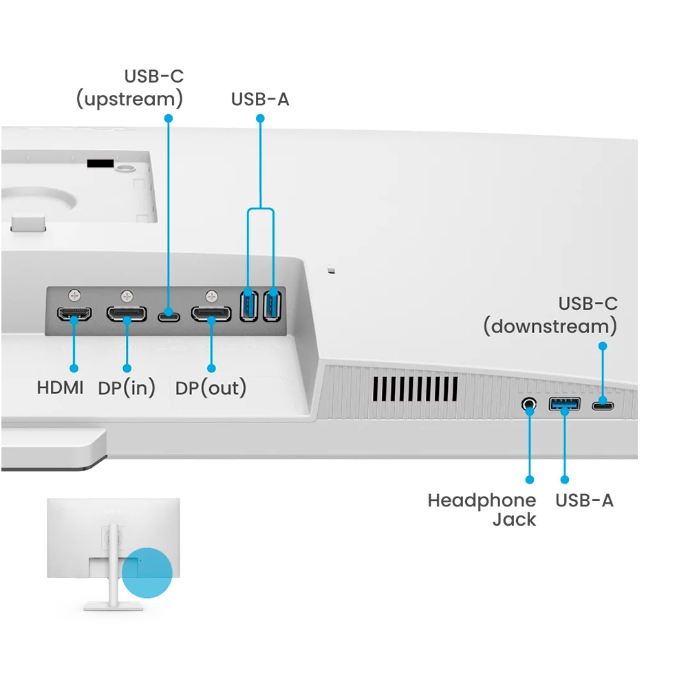 Màn hình 2K BenQ GW3290QT IPS 31.5 Inch QHD 75Hz USB-C Hub