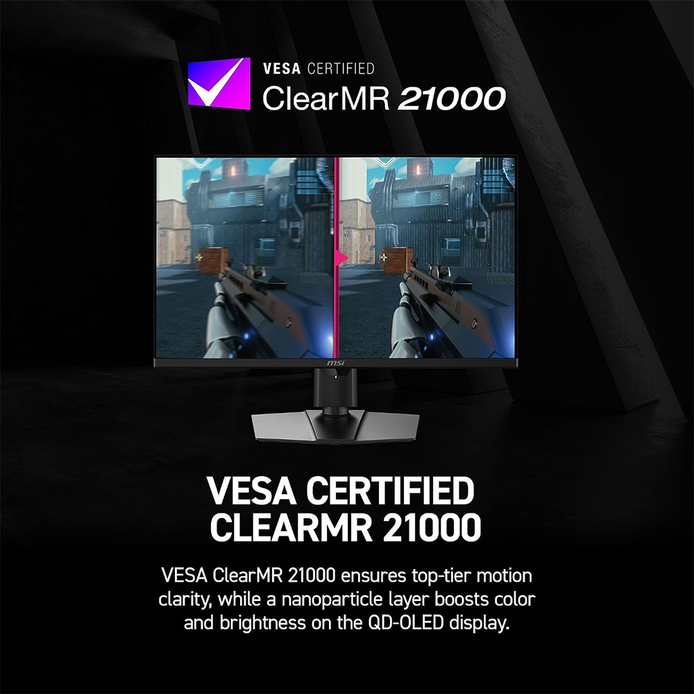 Màn hình 2K MSI MPG 271QR QD-OLED X50 26.5 Inch WQHD 500Hz HDR
