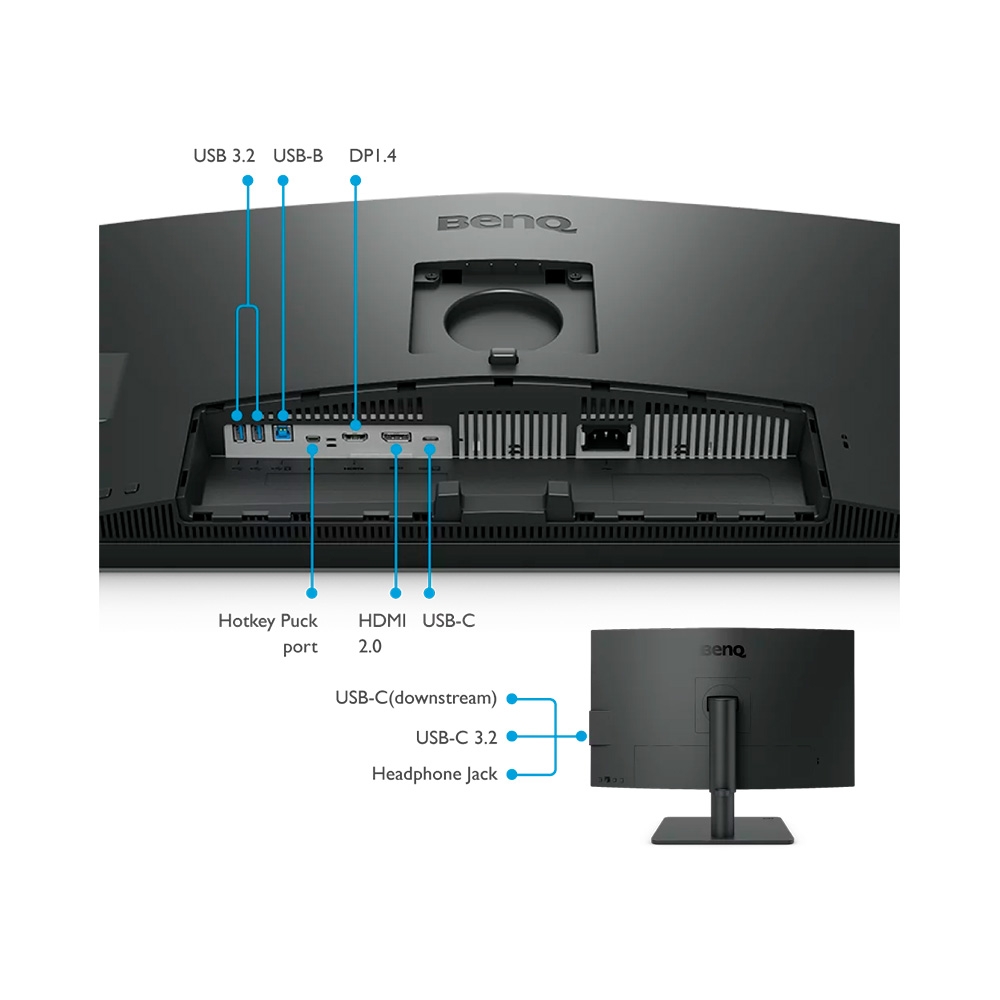 Màn hình 4K BenQ PD2706U IPS 27 Inch UHD 60Hz HDR USB-C Hub