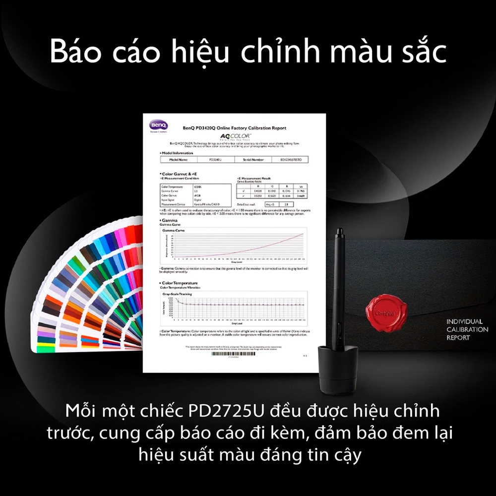 Màn hình 4K BenQ PD2725U IPS 27 Inch UHD 60Hz HDR USB-C Hub