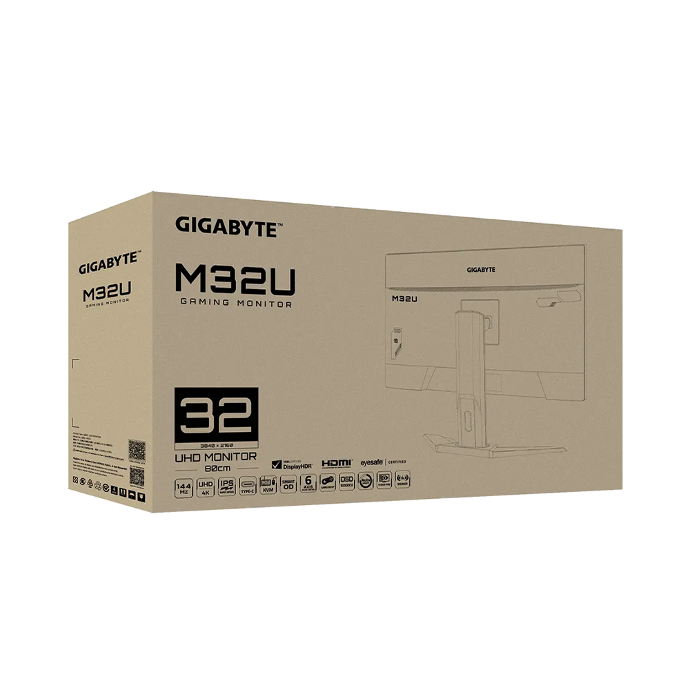 Màn hình Gigabyte M32U 4K 32 Inch IPS 144Hz