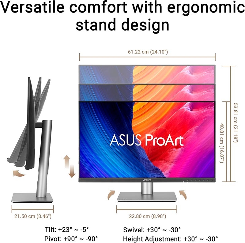 Màn hình 5K ASUS ProArt PA27JCV IPS 27 inch UHD 60Hz HDR