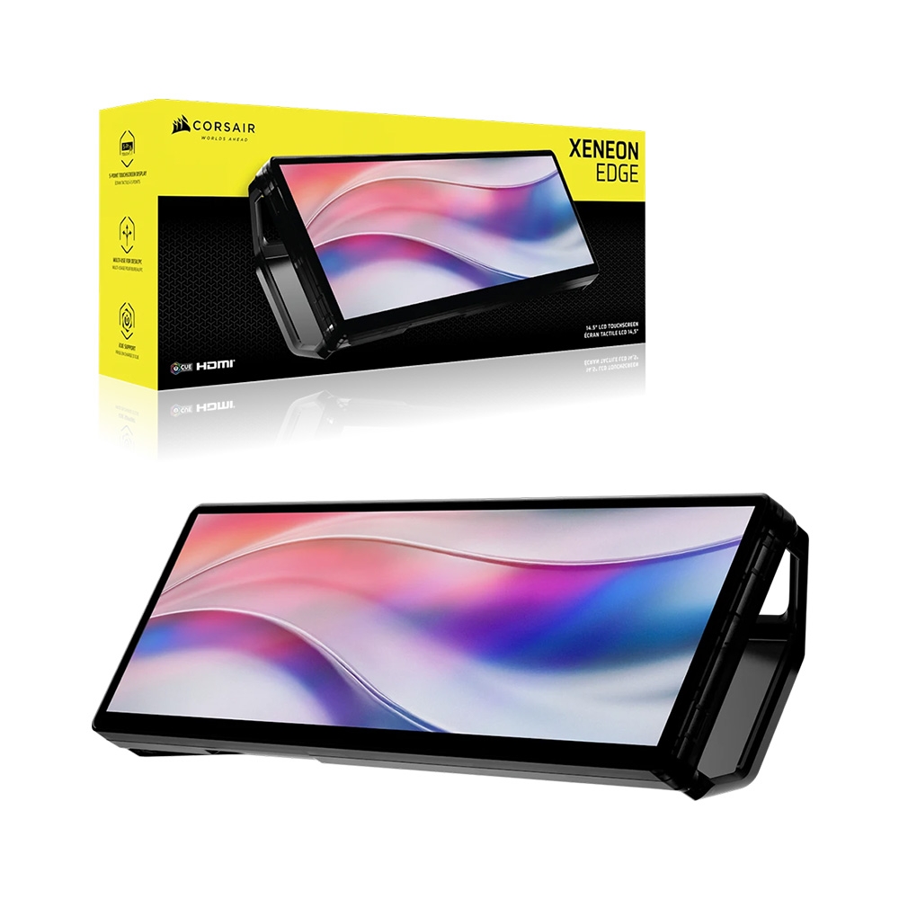 Màn hình cảm ứng Corsair XENEON EDGE Smoke LCD 14.5 inch UWHD 60Hz CC-9011357-WW