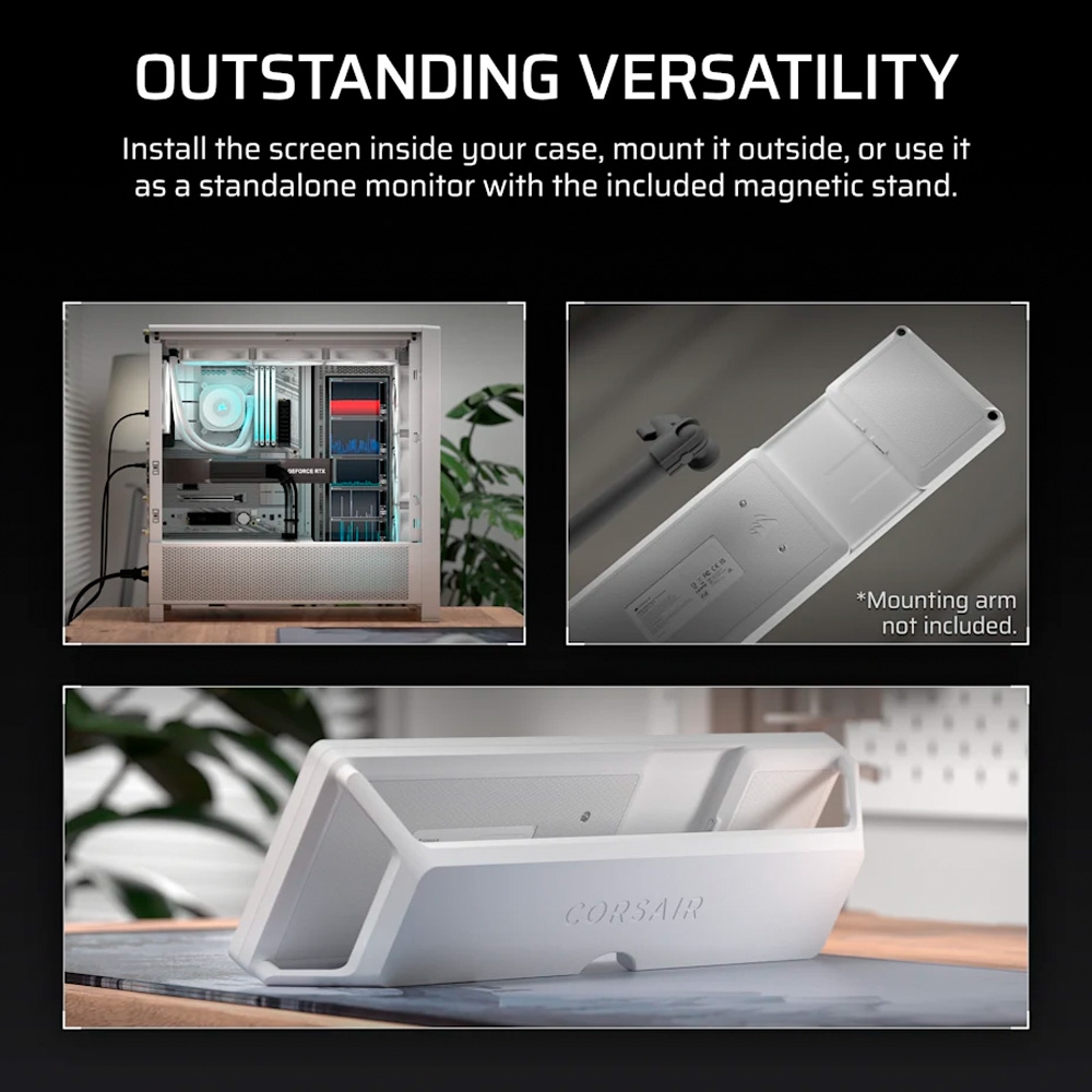 Màn hình cảm ứng Corsair XENEON EDGE White LCD 14.5 inch UWHD 60Hz CC-9011311-WW