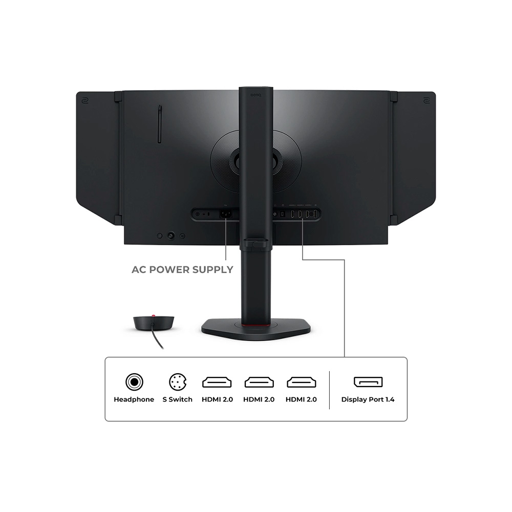 Màn hình Gaming Esport BenQ ZOWIE 24.1 Inch Fast TN 400Hz XL2566X+