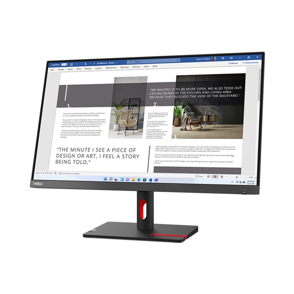 Màn hình Lenovo ThinkVision S27i-30 27 Inch IPS 100Hz 63DFKAR4WW