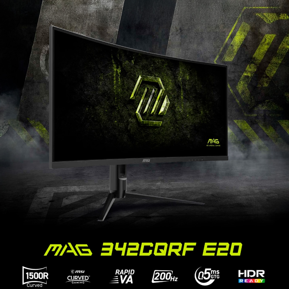 Màn hình MSI MAG 342CQRF E20 VA 34 inch UWQHD 200Hz HDR