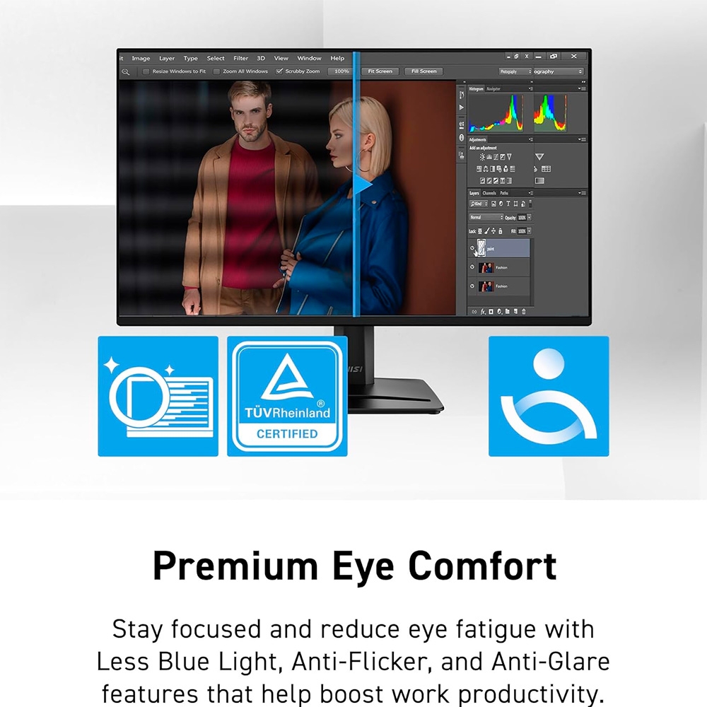 Màn hình MSI PRO MP225 E12VL VA 21.45 inch FHD 120Hz