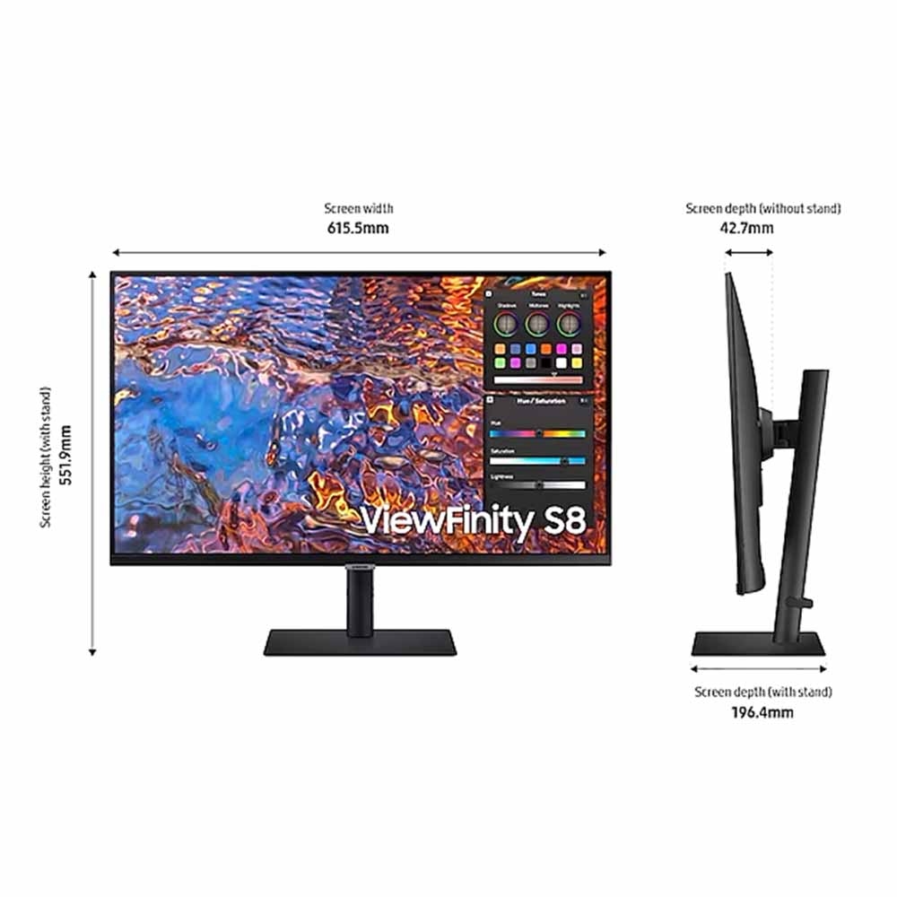 Màn hình Samsung Viewfinity S80PB 4K 27 Inch IPS 60Hz LS27B800PXEXXV