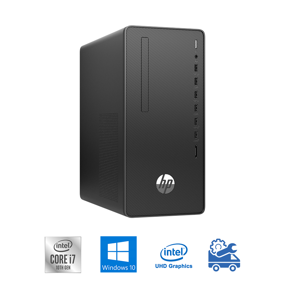 Máy bộ HP 280 Pro G6 Microtower 1C7V7PA (i7-10700, UHD 630, Ram 8GB, 1TB HDD, Windows 10 64-bit, DVDRW, USB Keyboard & Mouse)