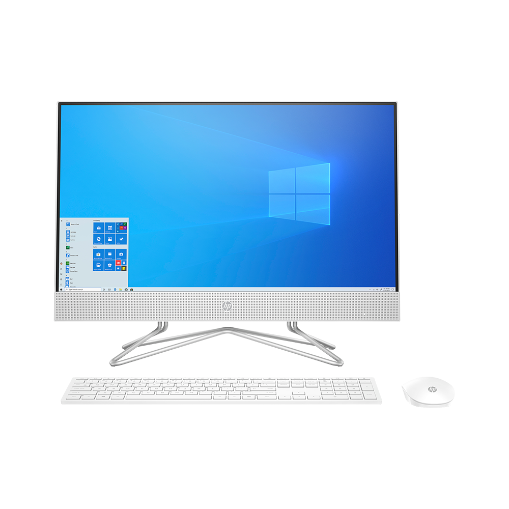 Máy tính All In One Touch HP 24-df1032d 24 Inch IPS 4B6E5PA (i3-1125G4, UHD Graphics, Ram 8GB, 512GB SSD, Windows 10 64-bit, Wireless Keyboard & Mouse)