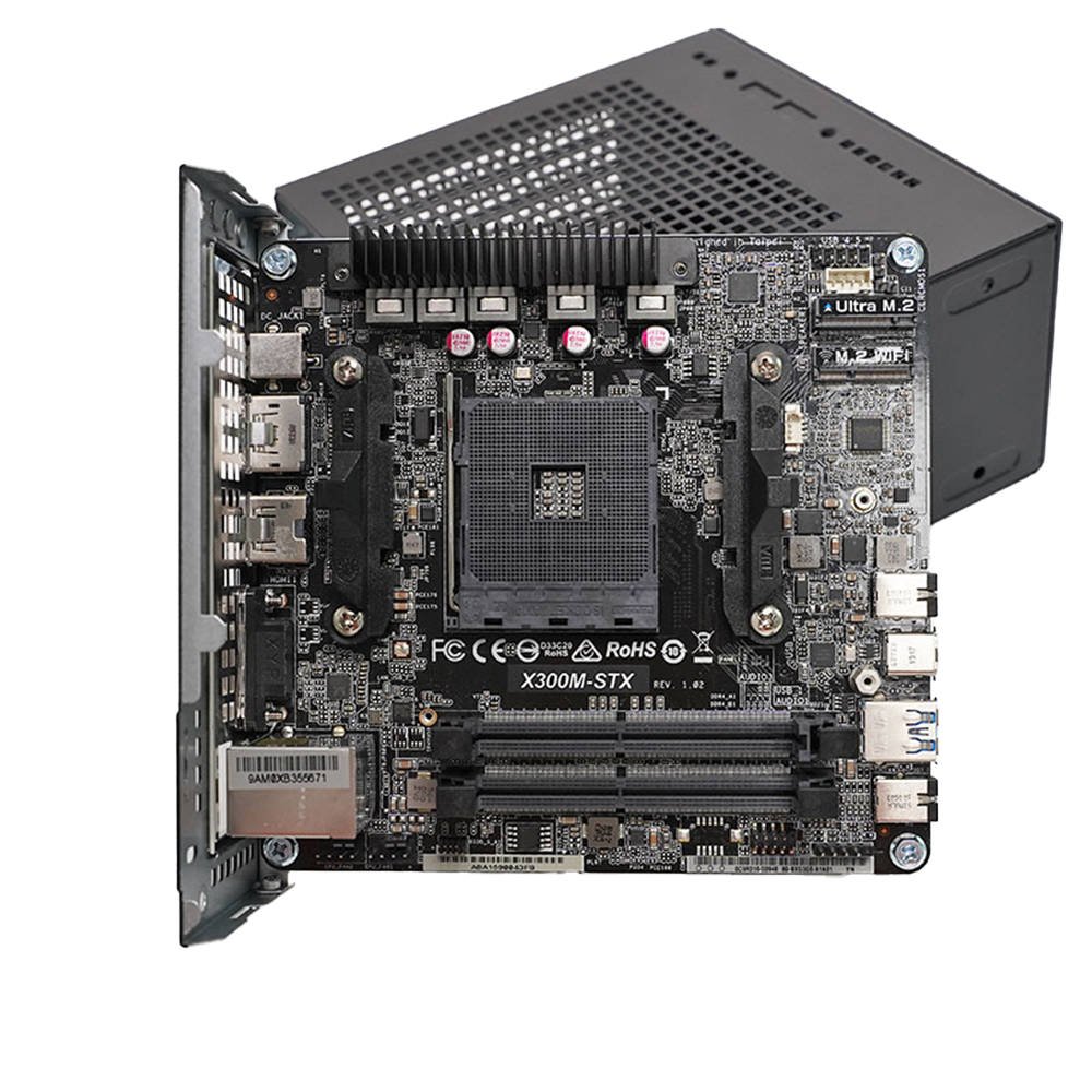 Mini PC ASRock DeskMini X300 ST-AX35600G (Ryzen 5 5600G, Ram