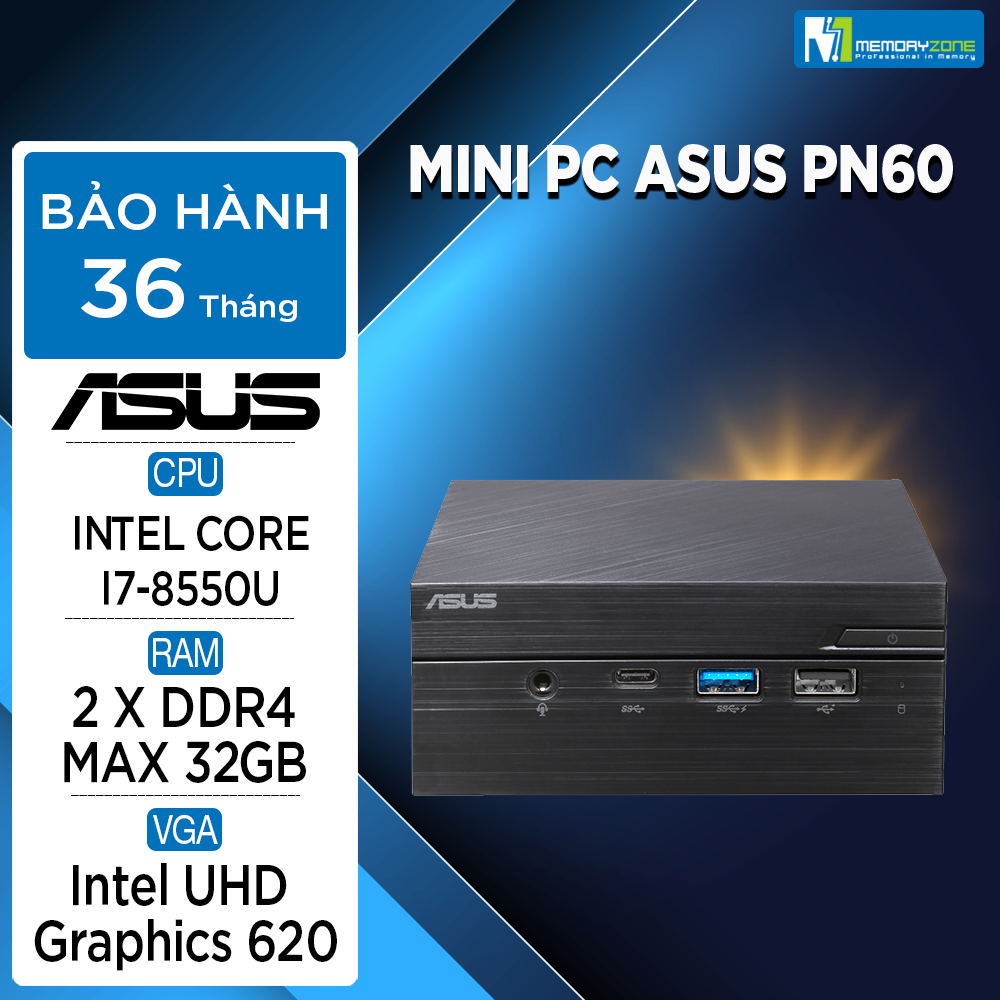 Máy tính Asus Mini PC PN60 PN60-BB7107MC