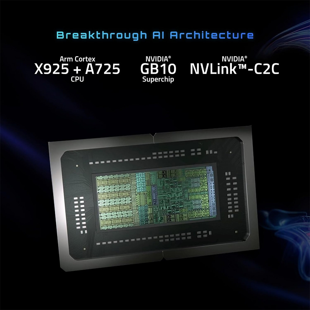 Máy tính Mini PC AI Gigabyte TOP ATOM ATAGB10-9003 (GB10 ARM V9.2-A, GB10 Grace Blackwell Graphics)