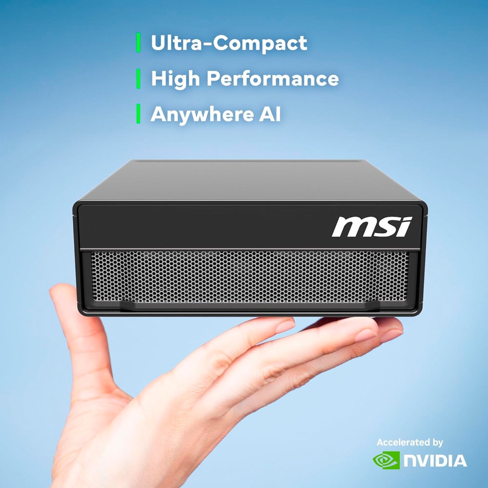 Máy tính Mini PC AI MSI EdgeXpert-51SVN 9S6-C9311-51S (GB10 ARM v9.2-A, GB10 Grace Blackwell Graphics)