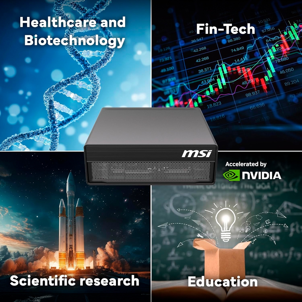 Máy tính Mini PC AI MSI EdgeXpert-51SVN 9S6-C9311-51S (GB10 ARM v9.2-A, GB10 Grace Blackwell Graphics)