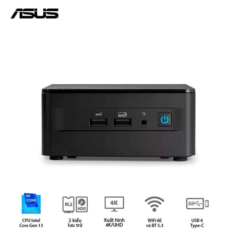 Máy tính Mini PC Asus NUC 13 Pro Tall i5-13420H RNUC13ANHH500000I