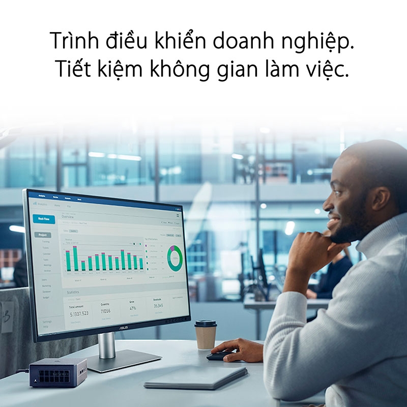 Máy tính Mini PC Asus NUC 13 Pro Tall RNUC13ANHH700000I (i7-13620H, Iris Xe Graphics)