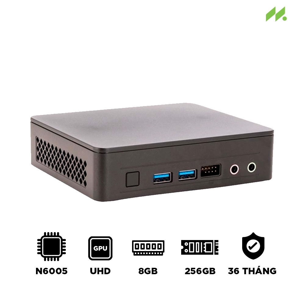 Máy tính Mini PC Intel NUC 11 Essential Kit Atlas Canyon Pentium Silver N6005 BNUC11ATKPE0001