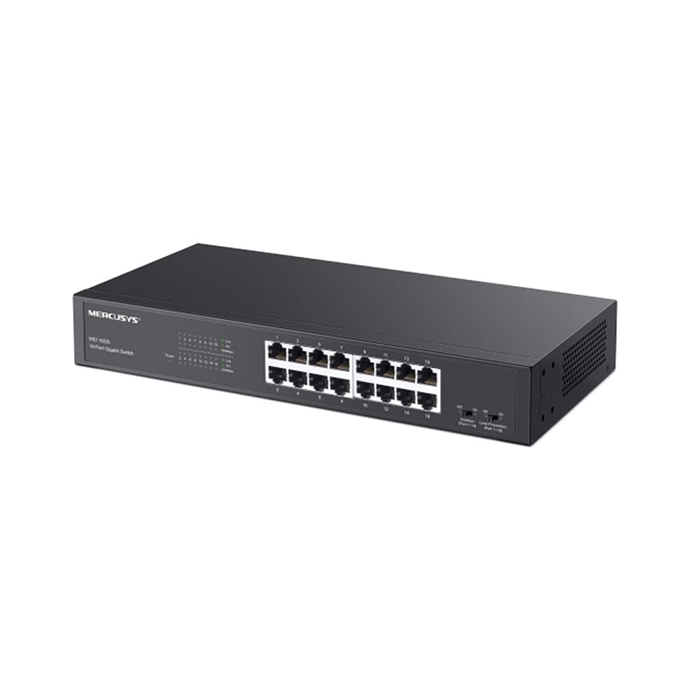 Switch Mercusys 16 Port 10/100/1000 Mbps MS116GS