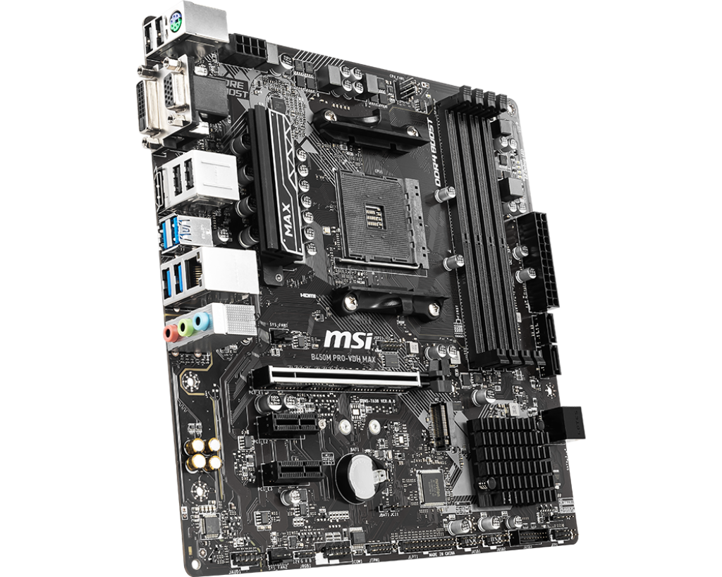 Mainboard PC MSI B450M PRO-VDH MAX