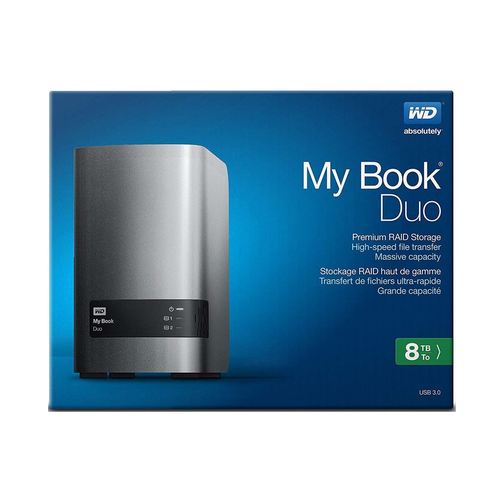 Ổ cứng để bàn HDD 12TB Western Digital My Book Duo WDBFBE0120JBK-SESN