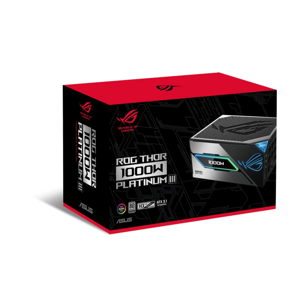 Nguồn máy tính ASUS ROG THOR 1000W Platinum III 1000W 80 Plus Platinum