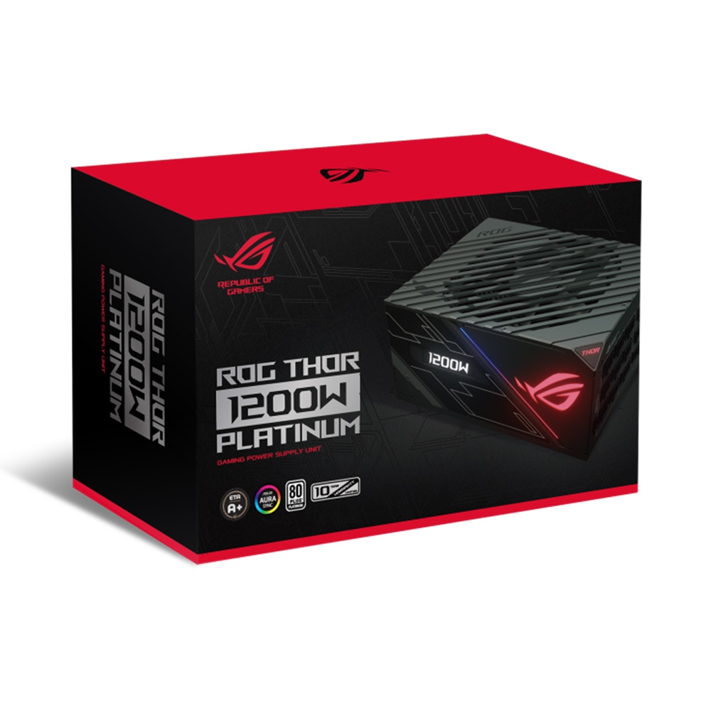 Nguồn máy tính ASUS ROG THOR 1200P GAMING 1200W PLATINUM ROG-THOR-1200P-GAMING