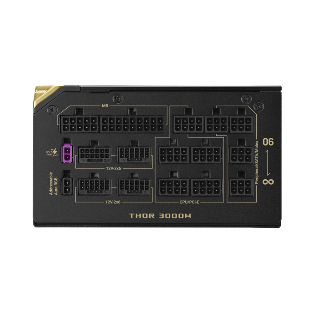 Nguồn máy tính ASUS ROG Thor 3000W Titanium III Edition 20 80 Plus Titanium ROG-THOR-3000T3-GAMING-EDITION-20