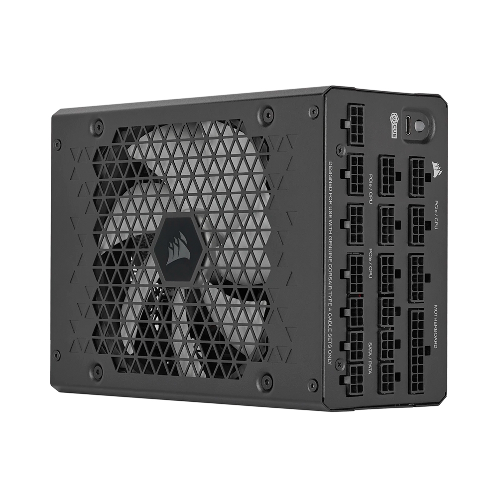 Nguồn máy tính Corsair HX1500i 2025 ATX 3.1 & PCIe 5.1 1500W 80 Plus Platinum CP-9020309-NA