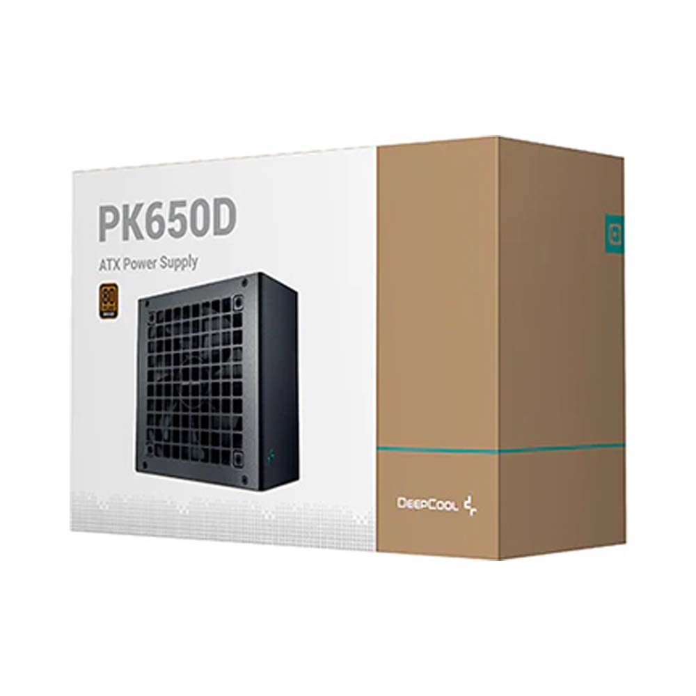 Nguồn máy tính Deepcool PK650 650W 80 Plus Bronze R-PK650D-FA0B-EU