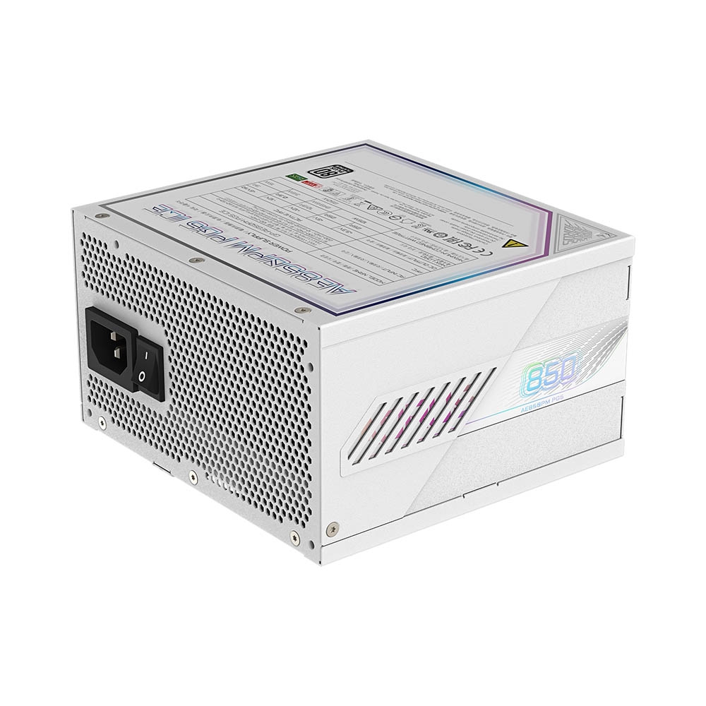 Nguồn máy tính Gigabyte AORUS ELITE P850W ICE PCIE5 850W 80 Plus Platinum GP-AE850PM-PG5-ICE