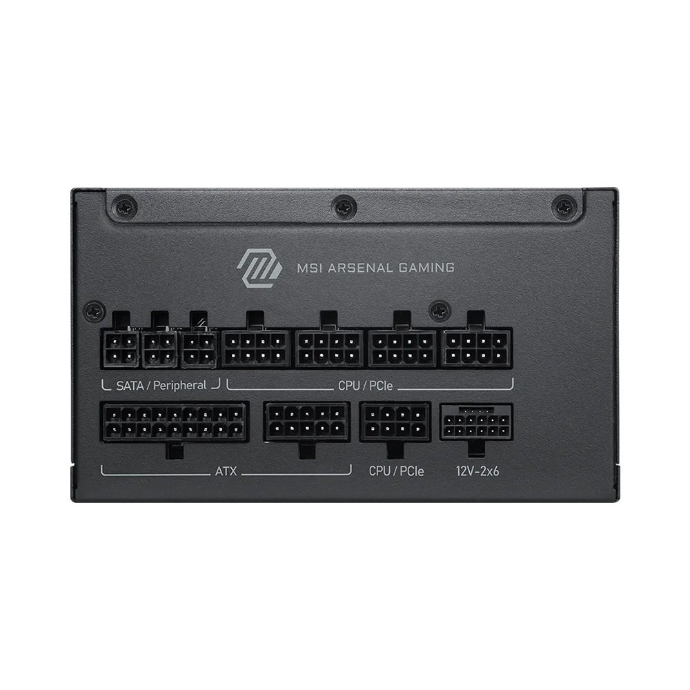 Nguồn máy tính MSI MAG A1200PLS PCIE5 1200W 80 Plus Titanium MAG-A1200PLS-PCIE5