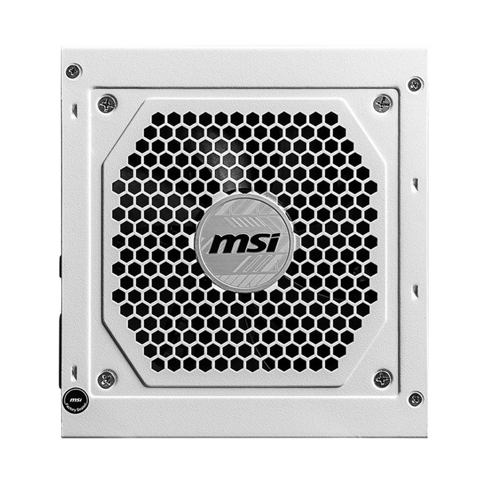 Nguồn máy tính MSI MAG A850GL PCIE5 WHITE 850W 80 Plus Gold MAG-A850GL-PCIE5-WHITE