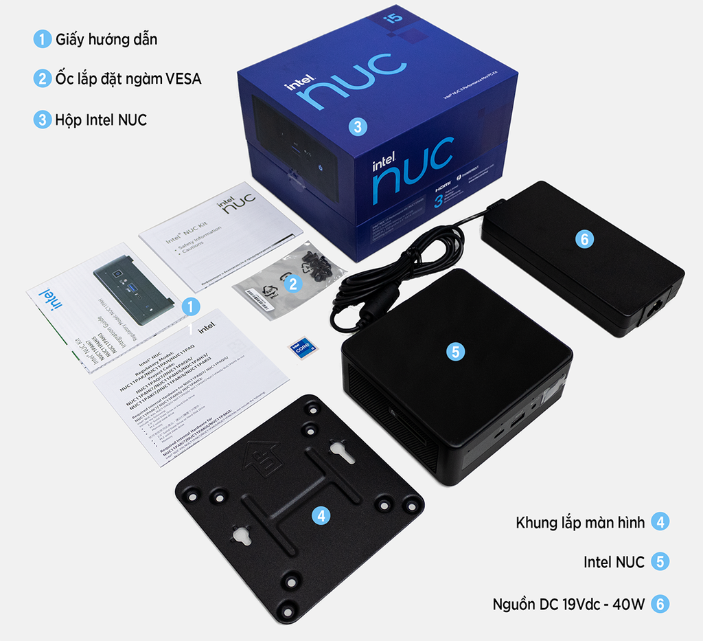 Máy tính Mini PC Intel NUC 11 Performance Kit MB-RNUC11PAHI70000