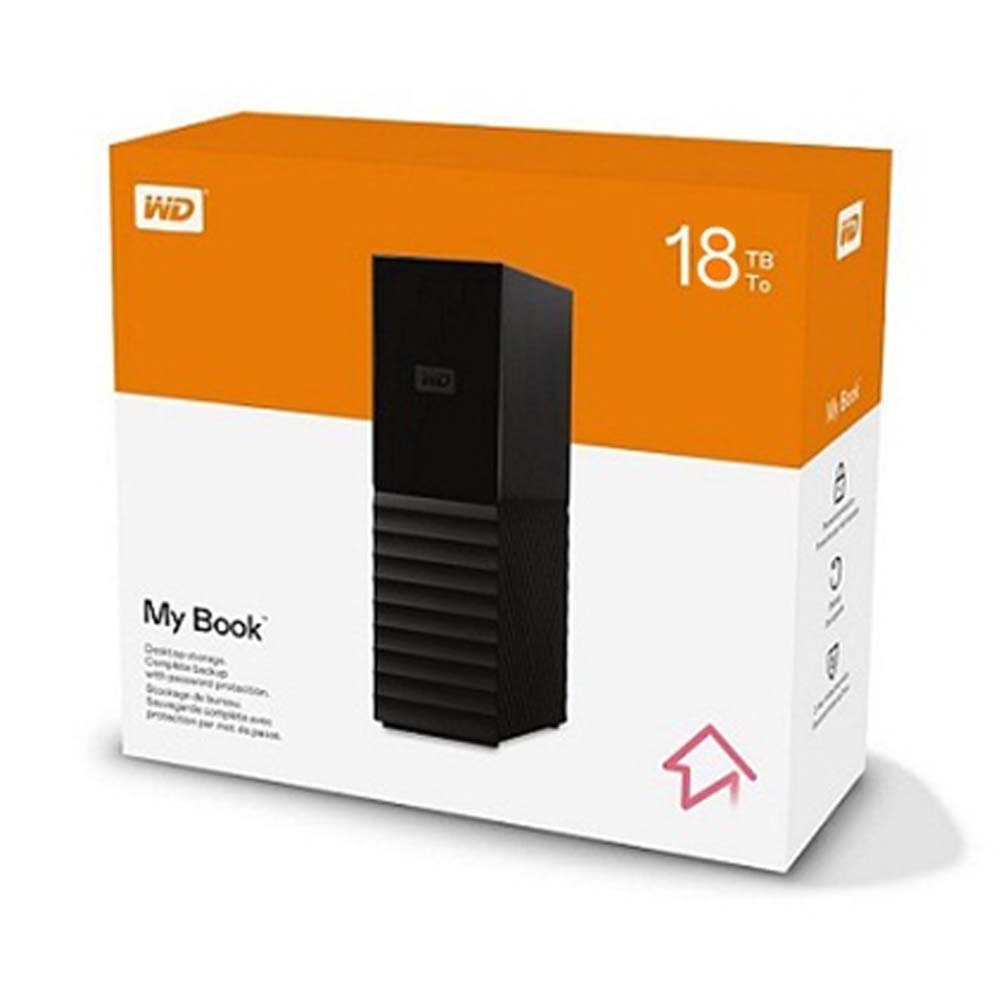 Ổ cứng để bàn HDD 18TB Western Digital My Book WDBBGB0180HBK-SESN
