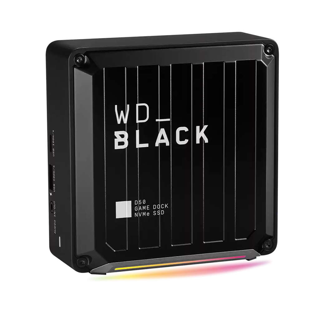 Ổ cứng di động NVME SSD 1TB WD Black D50 Game Dock WDBA3U0010BBK-SESN