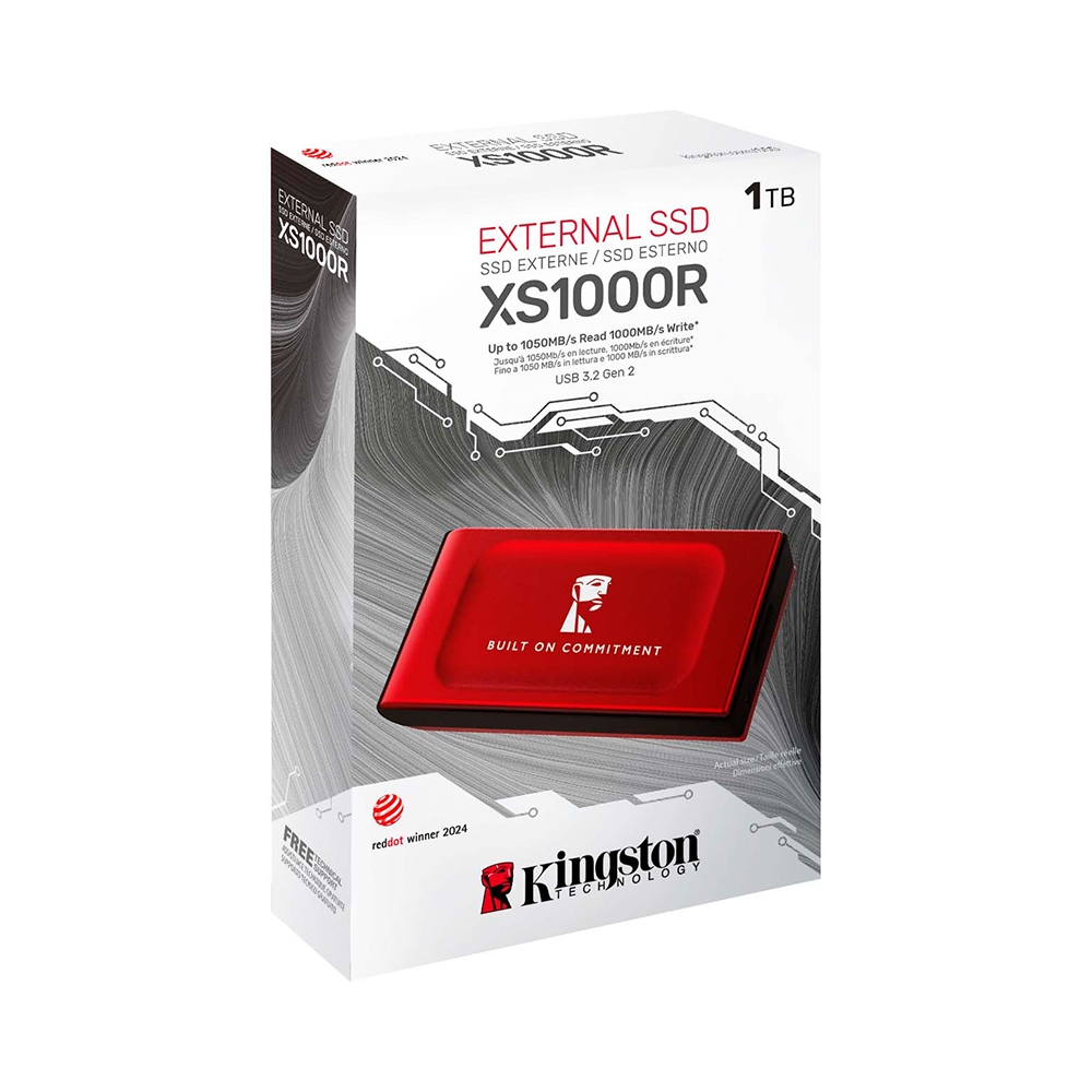 Ổ cứng di động SSD 2TB Kingston XS1000 1050MB/s