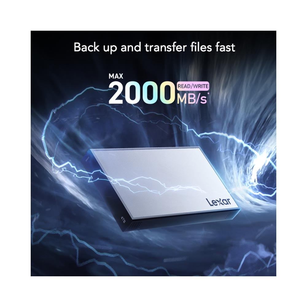 Ổ cứng di động SSD 2TB Lexar Professional Workflow Portable 2000MB/s LPWF7502T-2ANGL