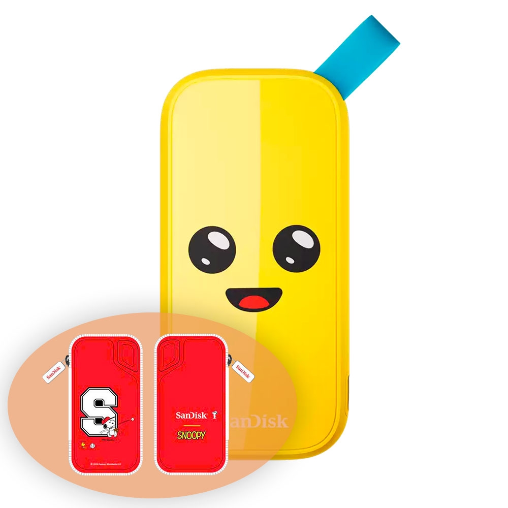 Ổ cứng di động SSD 2TB SanDisk Fortnite Peely Edition 800MB/s SDSSDE30-2T00-G25F
