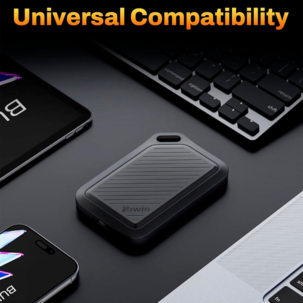 Ổ cứng di động SSD 4TB Biwin Amber PR2000 1900 MB/s BAPR20004TB-RGH